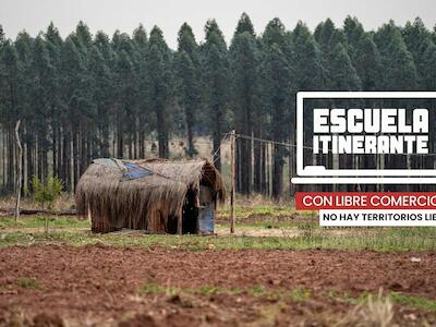 Escuela itinerante: con libre comercio no hay territorios libres