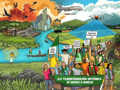 Lanzamiento del 3er Foro Global Nyéléni