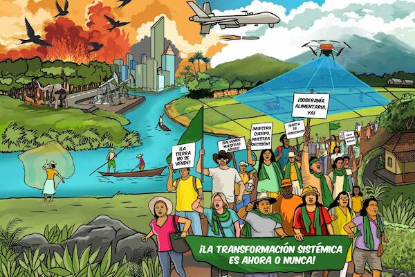 Lanzamiento del 3er Foro Global Nyéléni