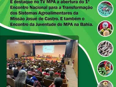 Missão Josué de Castro reúne movimentos sociais e governo federal em defesa da soberania alimentar