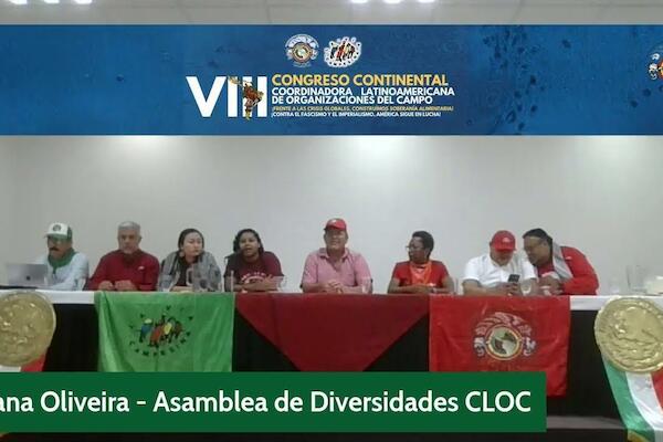 Rueda de prensa rumbo al VIII Congreso de la CLOC–Vía Campesina