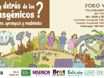 Video - Foro virtual: ¿Qué hay detrás de los transgénicos? tenencia de la tierra, agronegocio y rendimientos