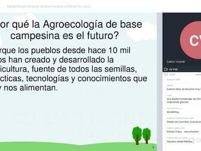 Video - Webinario "Agroecología de base campesina para enfrentar las crisis" 