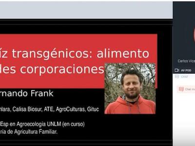 Video - Webinario "Soja y maíz transgénicos: alimento para grandes corporaciones"