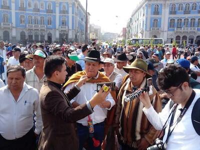 13 de mayo: Hoy inició el paro nacional agrario en quince regiones del Perú