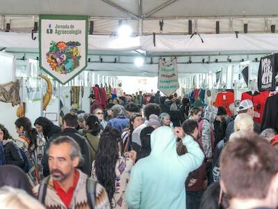 A Feira da Agrobiodiversidade esteve com grande movimento ao longo dos cinco dias de atividades. Foto: Diangela Menegazzi