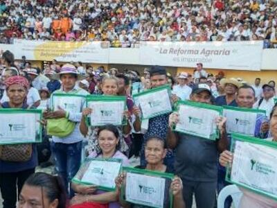 Agencia nacional de tierras anuncia reuniones en todo el país