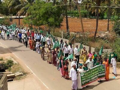 Agricultores de Karnataka logran una victoria histórica tras tres años de lucha por la tierra