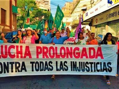 Anuncian 28ª Marcha Campesina en el marco de la Lucha Prolongada