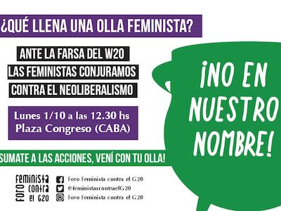 Argentina: Jornadas de acción contra el G20 y el Women 20