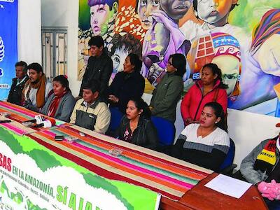 Bolivianos y brasileños se unen para luchar contra las represas