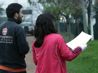 Campamento sanitario: enfermedades y escuela cerrada por fumigaciones