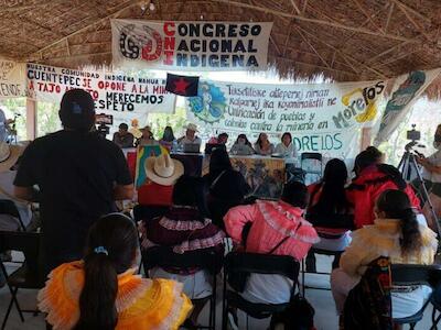 Caravana por el Agua propone construcción de escuelitas autónomas en territorios del CNI