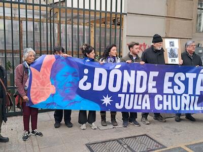 Comunicado de la familia de Julia Chuñil Catricura a 9 meses de su desaparición