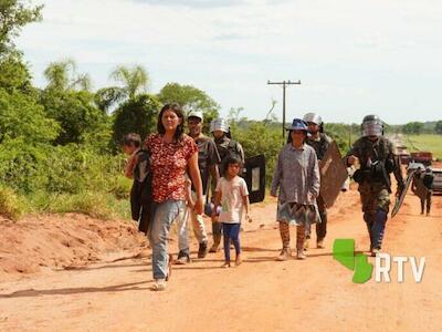 Con represión al campesinado el gobierno defiende el territorio narco