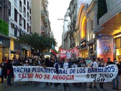 Convocan a la Segunda Marcha Plurinacional de los Barbijos