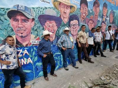 Los 11 campesinos de Jericó enfrentan un proceso judicial por evitar actividades mineras en dos predios del municipio.