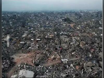 DW verifica video de destrucción en Gaza: es real