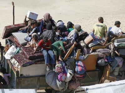 El ejército israelí bombardea el sur de Gaza