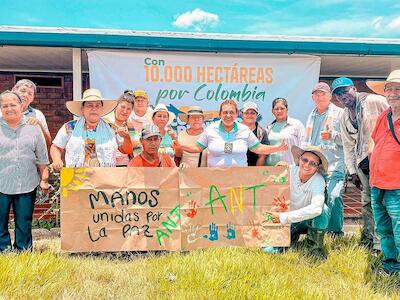 El Gobierno entregó diez mil hectáreas de tierra fértil