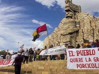 Empresa busca levantar suspensión contra megagranja en Homún, denuncian defensores