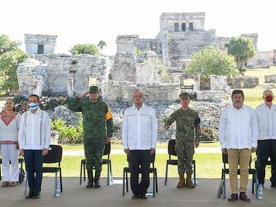 Empresas alemanas en “tren maya” refuerzan despojo y militarización