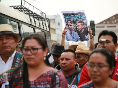 En el Día de los Pueblos Indígenas, Pacheco y Chaclán llevan 109 días en prisión