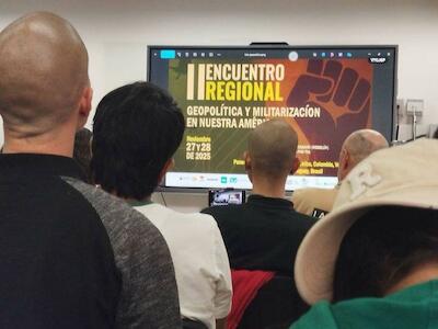 Encuentro sobre Geopolítica y Militarización en Nuestra América