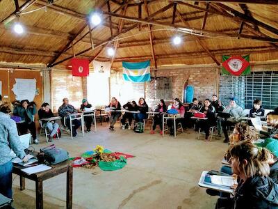 Entre invernadas y veranadas, avanza la Escuela Campesina de Agroecología en el sur de Mendoza  