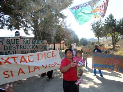 Gana amparo Ixtacamaxtitlán contra minera canadiense