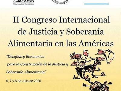 II Congreso Internacional de Justicia y Soberanía Alimentaria en las Américas