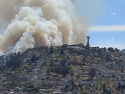 Incendios forestales en Ecuador 