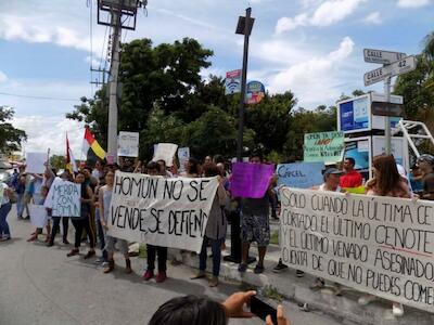 Incumplen plazo de desalojo de granja porcícola que afecta los cenotes en Homún