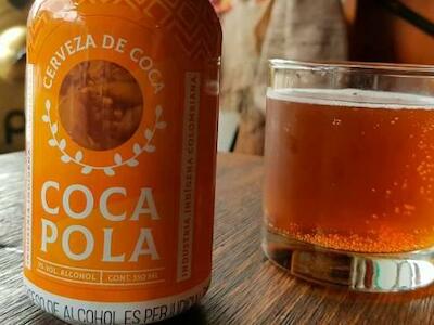 La cerveza es producida con coca cultivada en el departamento del Cauca, donde habita el pueblo nasa y luego procesada en las instalaciones de Coca Nasa, en Bogotá. FOTO CORTESÍA