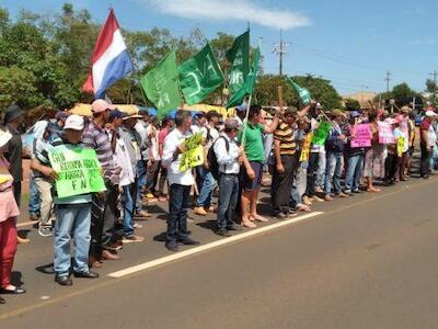 Inició la lucha prolongada, por la Tierra y contra la Criminalización