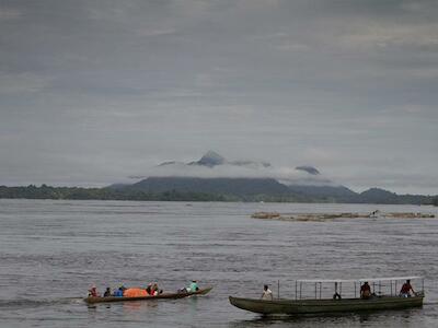 Bacia do Rio Negro, em São Gabriel da Cachoeira (Foto: Amazônia Real/Alberto César Araújo)