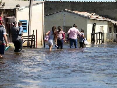 La inundación y el cambio climático