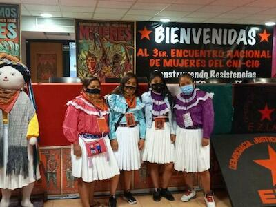 La ocupación del edificio del INPI fue la sede del 3er encuentro de mujeres del CNI