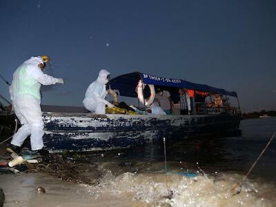 La pandemia de coronavirus arrasa con la Amazonia peruana