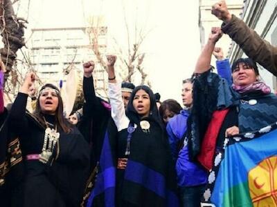 Mapuches en resistencia contra fracking en la Patagonia