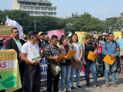 Mas de 15 años de resistencia del pueblo Xinka a la mina El Escobal