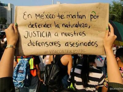 México es el país más mortífero para defensores de la tierra: Global Witness