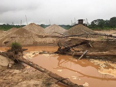 Minería ilegal entra a la Reserva Nacional Tambopata ante ausencia temporal de la policía