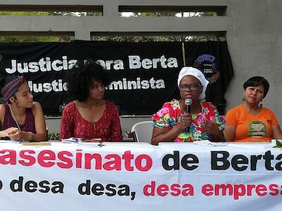 Miriam Miranda: “Hablar de Berta es hablar de las luchas que vamos a emprender”