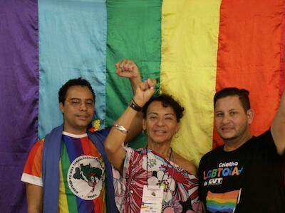 Com o lema “Luta e Resistência Camponesa LGBTI em Rondônia”, Seminário tem a participação de 50 sujeitos LGBTI+ da Via Campesina no Brasil. Foto: Mário Manzi