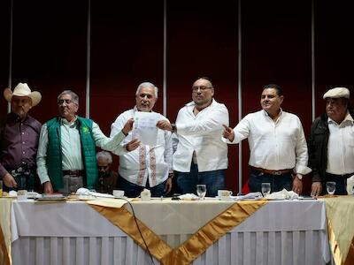 Organizaciones campesinas piden a Claudia Sheinbaum trabajar por la soberanía alimentaria