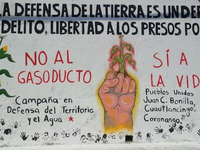 Otorgan suspensión de plano del Gasoducto Morelos a la comunidad de Amilcingo
