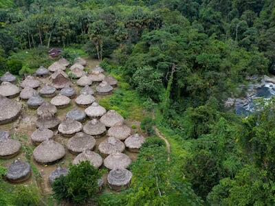 La Sierra Nevada de Santa Marta es uno de los tesoros naturales protegidos que existen en Colombia. Foto: Esteban Vega / Semana.