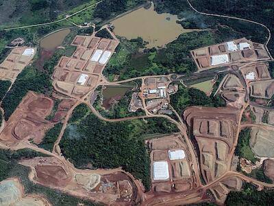 Foto: Mina da Vale no Pará  - Yasuyoshi Chiba / AFP