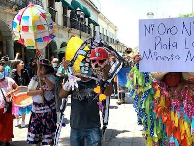 Pueblos de Oaxaca celebran resistencia contra la minería